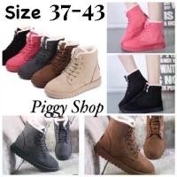 ราคา [พร้อมส่ง] พร้อมส่ง sz. 37-43 รองเท้าบูทกันหนาวบุขน รองเท้ากันหนาว รองเท้ากันหิมะ รองเท้าบูท รุ่น 1 (1733463032601544432)