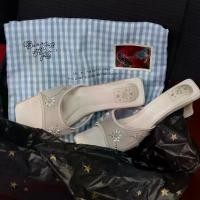 ราคา แนะนำวันนี้ [New 12.12] Flynn x Bunny - RSVP Only Heels รองเท้าส้นสูง ดีเทลปัก สูง 2 นิ้ว รองเท้าออกงาน (1734098484478772637)