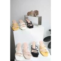 ราคา YOURSHOES B11 / รองเท้าส้นสูง 3นิ้ว รองเท้าส้นสูงรัดนิ้วโป้ง รองเท้าใส่ทำงาน สินค้าดี (1734367536171746847)