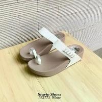 ราคา จัดส่งภายในประเทศไทย ฆ่าเวลา ， ข้อเสนอพิเศษสำหรับวันหยุด ， Mindy Store รุ่น PF2771รองเท้าเพื่อสุขภาพ รองเท้าแฟชั่น รองเท้าแบรนด์แท้Stario รองเท้าแตะ รองเท้าผู้หญิง รองเท้าพียู รอ (1734333211203504108)
