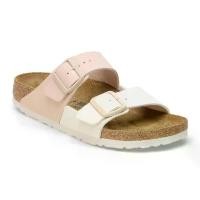 ราคา [size 35 ,38-40] Birkenstock รองเท้าแตะ ผู้หญิง รุ่น Arizona สี Eggshell/New Beige - 1027013 (regular) (1733977051591378633)