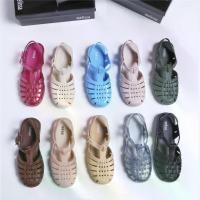 ราคา รองเท้าแตะ Melisa สำหรับผู้หญิง มาใหม่ แฟชั่น สไตล์เกาหลี วินเทจ ทอ รองเท้าโรมัน สีดำด้าน (1730175158294186554)