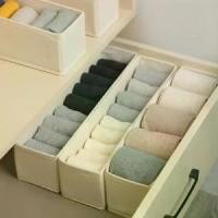 ราคา กล่องเก็บผ้าพับได้ ผ้าฝ้ายและผ้าลินิน กล่องใส่เสื้อผ้า ลิ้นชัก ถุงเท้า เก็บของและจัดระเบียบ กล่องเก็บของในบ้าน (1733567025919395489)