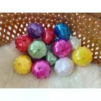 ราคา COD เหรียญโปรยทาน ลูกบอล ลูกส้ม แพ๊ค 50 ชิ้น (ตัวเปล่าไม่ได้ใส่เหรียญ) (1734367596632769899)