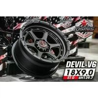 ราคา ล้อ Cosmis Devil v6 สีดำด้าน ขอบ16-18สวย สปอร์ต ทนทาน 6 รู พร้อมลุย ไปด้วยกัน (1733939871861934070)