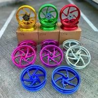 ราคา ล้อแม็ก แต่ง CNC xmax300 เอ็กแม็ก ล้อแต่งcnc อลูมิเนียม ไดร์สีสวย ล้อหน้า 15 นิ้ว/ หลัง14 6ก้าน ล้อxmax300 (1733114890702783569)