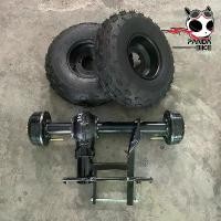 ราคา เพลาATV สำหรับรถมอเตอร์ไซร์ดัดแปลง ความยาว 75 cm เพลาหลังสามล้อมอเตอร์ไซค์ ใน 1 ชุด ประกอบด้วย 1.เพลาความยาว 75 ซม. 2.เกียร์ฝากรู17/20 3.ล้อ 19*7-8 ใช้กับกะทะล้อขนาด 4 รู 110 (ใช (1732658719132058711)