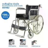 ราคา [จัดส่งทันที] รถเข็นเหล็กแบบแมนนวลพร้อมเบรกมือแบบล็อคคู่ ล้อ 809 หรือล้อแม็ก (1732186607950136486)