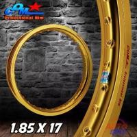 ราคา ✡ล้อ COM 1.85 X 17 ขอบเรียบ วงล้อคอม ขนาด 1.85 ขอบ 17 ของแท้ 1 วง วงล้ออลูมิเนียมสำหรับรถจักรยานยนต์ ล้อคอมดาว ของแท้100%♗ (1732565912385718123)