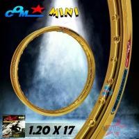ราคา ✾ล้อ COM MINI 1.20 X 17 ขอบเรียบ จำนวน 1 วง วงล้อ คอม ล้อ เวฟ ขนาด 1.20 ขอบ 17 ของแท้ การันตีของแท้ 100% วงล้ออลูมิเนียม✷ (1733203972055467545)