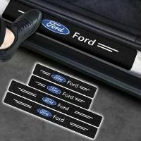 ราคา แถบกันรอยธรณีประตูคาร์บอนไฟเบอร์ 4 ชิ้น สติ๊กเกอร์ 3 มิติ สำหรับ Ford Fiesta MK7, Mondeo MK4, ST, Focus MK1, MK2, MK3, Focus 2, 3, 4 (1732904116108887901)