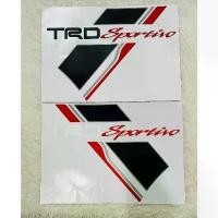 ราคา สติ๊กเกอร์ ติดข้างท้ายกระบะ ตัว TRD Sportivo รถVIGO CHAMP ปี 2014 (1ชุด 2 แผ่น) (1733898098193040508)