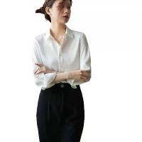 ราคา ชุดเสื้อเชิ้ตสีขาวสไตล์ฝรั่งเศสสำหรับผู้หญิง ใหม่ เรียบง่าย ปกขาว OL ระดับสูง สำหรับการเดินทางทำงาน เสื้อแขนยาว คู่หูกาแฟ กระเป๋าแบรนด์เนม ตลาดปัฐวิกรณ์ สบู่rltuals (1734243649180173523)