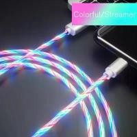 ราคา สายชาร์จ LED แบบเรืองแสง Type C ยาว 1 เมตร (3.28 ฟุต) – สายชาร์จโทรศัพท์ USB สำหรับ Samsung, Xiaomi, Huawei และอุปกรณ์ Type-C อื่นๆ (1734267440886548434)