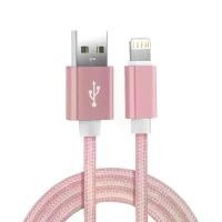 ราคา สายชาร์จ USB แบบถักโลหะไนลอนสำหรับ iPhone 14 8 7 6S Plus X XR XS 11 12 13 Pro Max iPad 9 สายชาร์จเร็ว 1m 2m 3m (1734329706956490706)