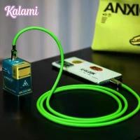 ราคา สายชาร์จ KALAMI Dopamine รุ่นเร็วพิเศษ 120W | ความยาว 1 เมตร/1.5 เมตร แบบ Type-C เป็น Type-C/Type-C เป็น Lightning | เข้ากันได้กับโทรศัพท์ iPhone และ Android ทุกรุ่น (1733905476170844033)