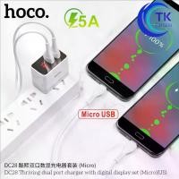 ราคา COD.รีวิวของแท้ 100%HOCO dc28 Quick Charge micro/forl/ Type-C เครื่องชาร์จ2USB + สายชาร์จ5A 100% #เทคโนโลยี คะแนนรีวิว 5 ดาว (1732490594287322411)