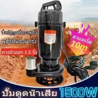 ราคา ปั๊มน้ำดูดโคลน ไดโว่ดูดโคลน ปั้มดูดโคลน ปั๊มแช่2นิ้ว1500W ปั๊มแช่ไฟฟ้า ปั๊มจุ่ม ปั้มแช่ สายไฟ10เมตร (1733868260013803424)