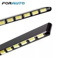 ราคา ♟สายไฟ led 12 ดวงสําหรับติดรถยนต์ smd 7030 daylight 2 ชิ้น☜ 【ฮิตมากในปีนี้】 (1734120038438503984)