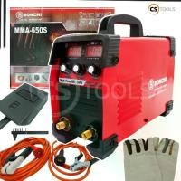 ราคา BONCHI ตู้เชื่อม Inverter ตู้เชื่อมไฟฟ้า เครื่องเชื่อม IGBT MMA-650S รุ่นใหม่ 2 หน้าจอ 3 ปุ่ม Upgrade Edition รุ่นใหม่ล่ (1733703650066073472)