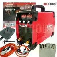 ราคา BONCHI ตู้เชื่อม Inverter ตู้เชื่อมไฟฟ้า เครื่องเชื่อม IGBT MMA-650S 2 หน้าจอ 3 ปุ่ม Upgrade Edition (1733019049549399213)
