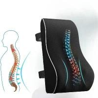 ราคา หมอนรองหลังที่มีตาข่าย 3D ระบายอากาศ, เบาะหลังเมมโมรี่โฟมสำหรับการสนับสนุนทางออร์โธปิดิกส์, ออกแบบตามหลักสรีรศาสตร์สำหรับใช้ในเบาะรถยนต์, เก้าอี้สำนักงาน, เก้าอี้ล้อเลื่อน และเก้ (1734217727604655375)