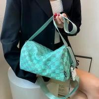 ราคา กระเป๋าผู้หญิงสะพายข้างลายตารางทันสมัย สีฟ้าไคลน์ กระเป๋าสะพายข้างสีเรืองแสง กระเป๋าผ้า stand oil merge a day bag กระเป๋า ราคา ถูก ต้าร์ ผู้ชาย รับ หิ้ว กระเป๋า ทรง หมอน กระเป๋า ยอดฮิต (17333875992184
