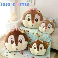 ราคา ตุ๊กตาดิสนีย์ ชิพ และ เดล นุ่มนิ่ม หมอนกอดหลัง หมอนอิง 2 in 1 ผ้าห่มนุ่มสบาย รูปกระรอก ตุ๊กตายัดไส้ อนิเมะ ชิปมังก์ ของขวัญวันเกิด (1733802953839511184)