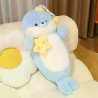 ราคา ตุ๊กตาหมีน่ารักสีฟ้า ของเล่นตุ๊กตา หมอนนอน หมอนอิง (1733843196028487190)