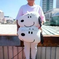 ราคา หมอนอิง หน้า Snoopy สนูปปี้ 16/17นิ้ว Peanuts (1733974413716390920)
