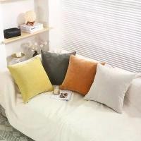 ราคา หมอนอิง Chenille สไตล์ Wabi-Sabi สองด้าน สีส้ม หมอนอิงนอร์ดิก หมอนโซฟาโรงแรม ขนาดใหญ่ (1734208409585615983)