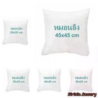 ราคา [COD] (ร้านไทย) หมอนอิง ขนาด 30/35/40/45/50 ซม. ไส้หมอนอิง ไส้หมอนอิงราคาส่ง ไส้หมอนอิงราคาถูก หมอนโซฟา หมอนพิงหลัง หมอน นุ่ม เด้ง หุ้มผ้าจริง ซักได้ (1732769107808454243)