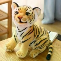 ราคา ตุ๊กตาเสือ ตุ๊กตา Ragdoll ของเล่นตุ๊กตา จำลอง เสือขาว เหมาะสำหรับของเล่นเด็ก หมอนอิง (1731478211387950547)