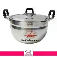 ราคา 【จัดส่งทันที】 หม้อ / หม้อสองหู 28,30,32,34,36,38 ซม. อลูมิเนียม ตราจรเข้ (1733586614133621867)
