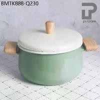 ราคา หม้อเคลือบอินาเมล 2 หู หม้อเคลือบ หม้อ หม้อสองหู พร้อมฝา ขนาด3.0ลิตร (1734228645539973026)