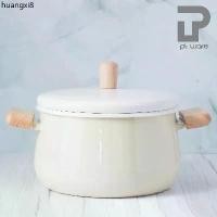 ราคา คลังสินค้า หม้อเคลือบอินาเมล 2 หู หม้อเคลือบ หม้อ หม้อสองหู พร้อมฝา ขนาด3.0ลิตร สีวานิลลา (Vanilla) (1734327135716148335)