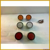 ราคา CulinaryCanvas คุณภาพรับประกันได้ ทับทิมชาลี ข้างโช๊ค 3 สี คุ่ละ ขอบอลู Motorcycle มอเตอร์ไซค์ หม้อ น้ํา แดช profender กันสะบัด (1730637614000802745)