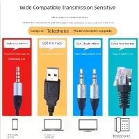 ราคา หูฟังไร้สาย หูฟังครอบ ชุดหูฟังโทรศัพท์มือถือ Bai En DH800D Call Center Room (1734367568139421413)