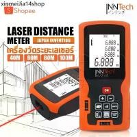 ราคา ◎InnTech เครื่องวัดระยะ เลเซอร์วัดระยะ 40/60/80/100 เมตร เครื่องวัดระยะเลเซอร์ขนาดพกพา ตลับเมตรดิจิตอล อุปกรณ์ เครื่องมือ✱ (1734154117437162521)