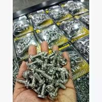 ราคา น๊อตชุดสี( ร่องลึก) เลสแท้ ราคาต่อชุด เวฟทุกปี ดรีม.และ.รวมรุ่นขายดี.(ราคาต่อ 1 ชุด) อะไหล่ แต่ง มอเตอร์ไซค์ แร็คท้าย nmax อุปกรณ์ เสริม เเต่ง มอไซค์ ไหล่ น็อต ฝาสูบเวฟ (1732613065807201496)