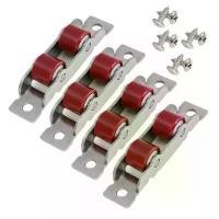 ราคา ล้อรางเลื่อนหน้าต่าง Kaiz 4 ชิ้น พร้อมสกรู สำหรับประตูและหน้าต่างบาน ล้อคู่สำหรับประตูกระจก ฮาร์ดแวร์ (1733656078878016590)