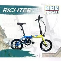 ราคา จักรยานพับได้ EVO อลูมิเนียม 16 นิ้ว 8 เกียร์ made by Ricther (1733209191847199787)