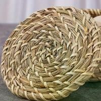 ราคา ตะกร้าเก็บของแบบทอ 3 แพ็ค, วัสดุหวายธรรมชาติ, ถังขยะสำหรับจัดระเบียบเครื่องสำอาง, เครื่องประดับ, และของเล่น, สีน้ำตาลอ่อน, ทรงกลมพร้อมฝาปิด, เหมาะสำหรับการจัดระเบียบบ้านและการจัด (1732807835445593270)