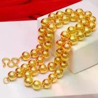 ราคา สร้อยคอทองเหลืองชุบทองคำแท้ ลูกปัดกลมเรียบ ทองทราย ชุบสี 24k ลูกปัดพระพุทธเจ้า จี้ไข่มุก เครื่องประดับ แหล่ง TikTok ทอง (1733697567127406414)