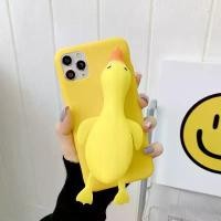 ราคา เคสสำหรับ iPhone 14 13 12 11 Pro Max Mini X XR XS Max 8 7 6 6S Plus SE 5S 5, ดีไซน์ห่านวัวการ์ตูนน่ารัก, เคสบรรเทาความเครียด, เคส (1730343521603258677)