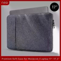 ราคา แนะนำ แนะนำ NEO กระเป๋าโน๊ตบุ๊ค Soft Case ซองแล็ปท็อป ขนาด17-17.3 นิ้ว เคสโน้ตบุ๊ค เคสMacbook Pro ซองใส่โน๊ตบุ๊ค กันฝุ่น กันรอย กันกระแทก Laptop Bag Macbook Sleeve Case 17-17.3 inchTikTok (17340170217