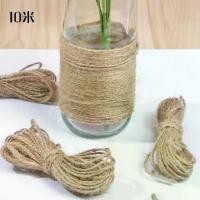 ราคา ของตกแต่ง DIY สร้างสรรค์ 10 เมตร ราคา ตกแต่ง/คลิปภาพ เชือกป่านดิบ ผนังภาพ ของใช้ในบ้าน เชือก (1733685687273686101)