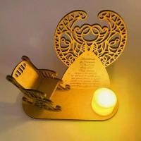 ราคา เครื่องประดับคริสต์มาส, เทียน, เก้าอี้โยกไม้ม้านั่งหน่วยความจำ Tealight, ตกแต่งคริสต์มาส, เทียน Tealight ข้างหลุมศพ, ธีมสวรรค์คริสต์มาส (1733577057168885376)