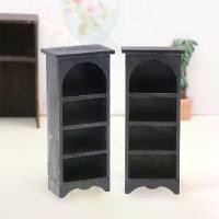 ราคา บ้านตุ๊กตาจิ๋ว ชั้นวางหนังสือ ตู้ไม้ขนาดเล็กมัลติฟังก์ชั่น ชั้นวางจอแสดงผล ตู้ เฟอร์นิเจอร์ โมเดล ของเล่น 1:12 (1730221823973361785)