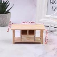 ราคา โต๊ะน้ำชาจิ๋วบ้านตุ๊กตา โมเดล 1 ชิ้น เฟอร์นิเจอร์ DIY อุปกรณ์ตกแต่งห้องนั่งเล่น ของเล่น (1731947733914519862)